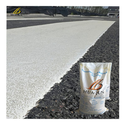 কেনা দ্রুত শুকনো উচ্চ প্রতিফলিত সাদা থার্মোপ্লাস্টিক রাস্তা চিহ্নিতকরণ পেইন্ট 15% প্রাক মিশ্রিত গ্লাস মণু সঙ্গে রাস্তা লাইন চিহ্নিতকরণের জন্য অনলাইনে উৎপাদন