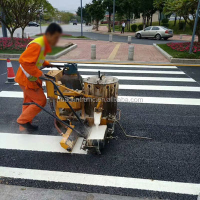 প্রতিফলিত রাস্তা চিহ্নিতকরণের জন্য পেট্রোলিয়াম রজন গরম গলিত পেইন্ট OEM 3 মিনিট শুকানোর সময়
