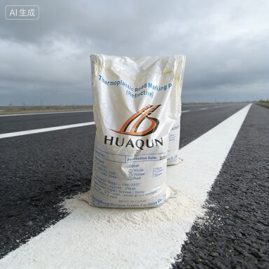 দ্রুত শুকানোর থার্মোপ্লাস্টিক রোড মার্কিং পেইন্ট উচ্চ দৃশ্যমানতা গ্লাস মণু সঙ্গে টেকসই রাস্তা নিরাপত্তা লেপ জন্য