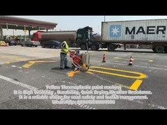 হলুদ থার্মোপ্লাস্টিক পেইন্ট